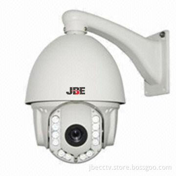 Megapixels HD IP PTZ, 720P, 1080P, 100m IR Night Vision, High Speed Dome Cameras w/18X Optical Zoom